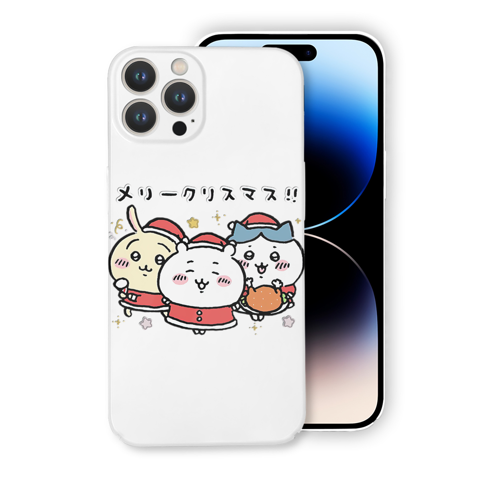 （画像用） ちいかわ ハチワレ Chii-kawa hachiware 【iPhone 14シリーズ対応】ハードケース
